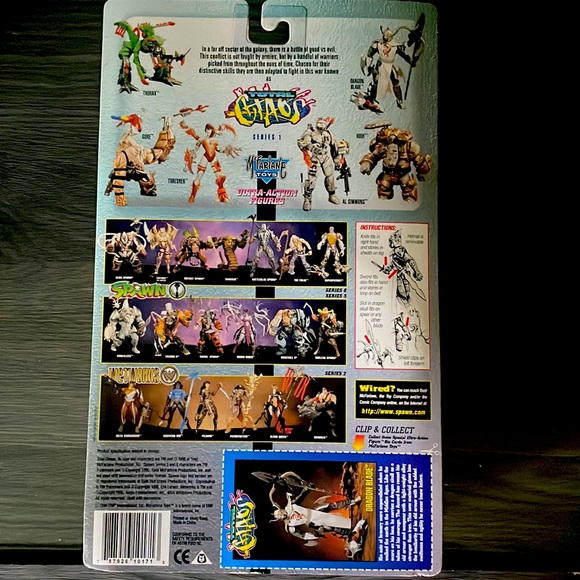 Total Chaos: Dragon Blade Ultra Action Figure - Picture 9 of 12